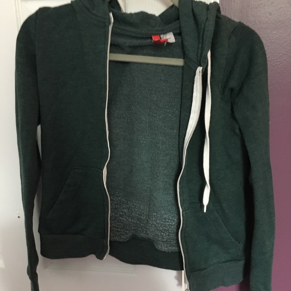 Zip up hoodie